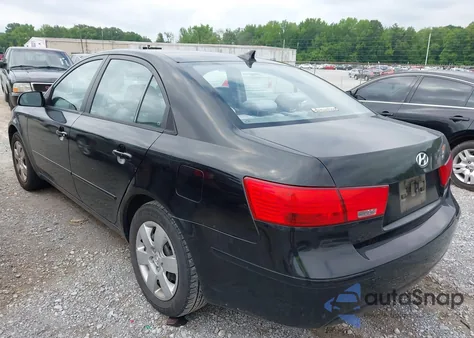 2010 Hyundai Sonata Gls z USA, uszkodzony, nr VIN 5NPET4AC6AH594577